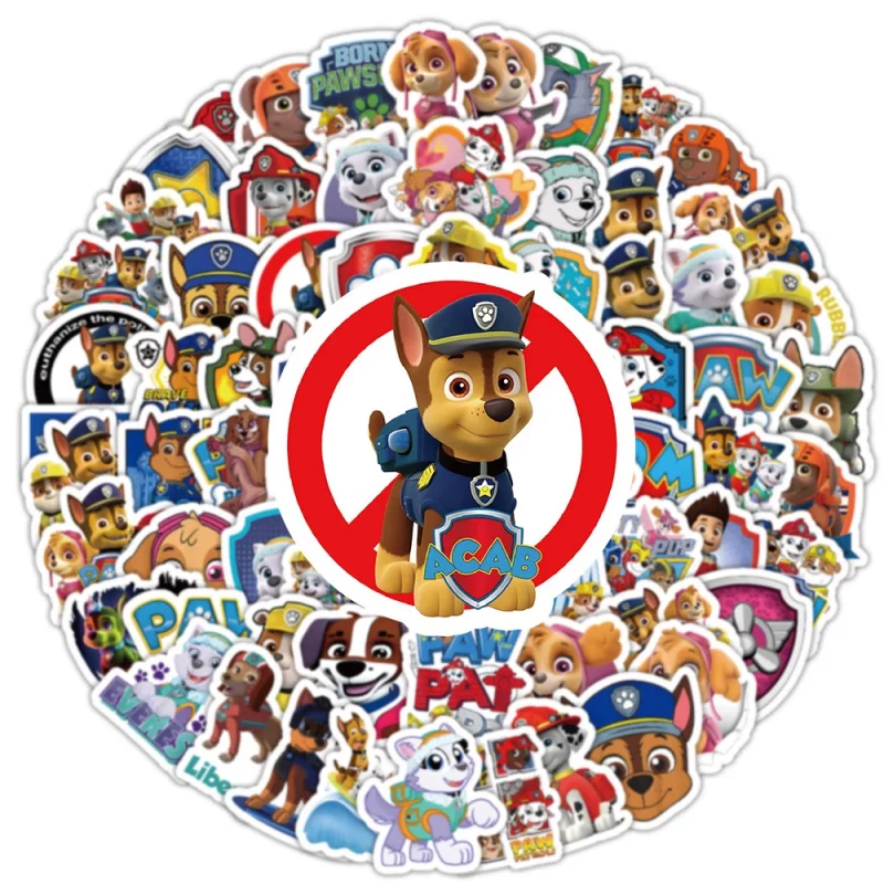 Pack 100 Stickers Pat Patrouille – Image 4